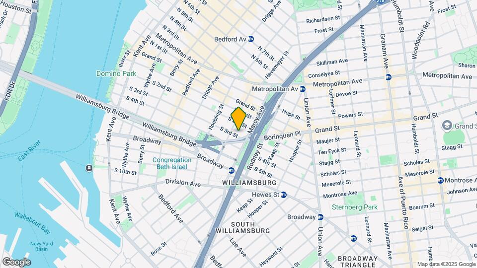 247 S 3rd St Map and Location Details