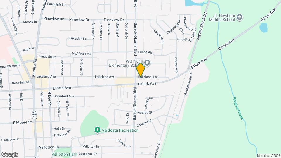 1603 Lakeland Ave Map and Location Details
