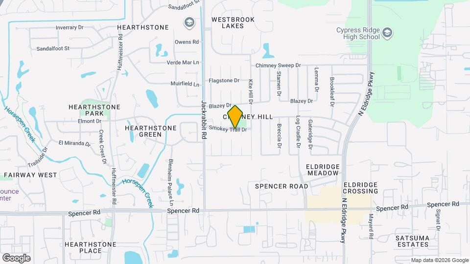 13723 Smokey Trail Dr Map and Location Details