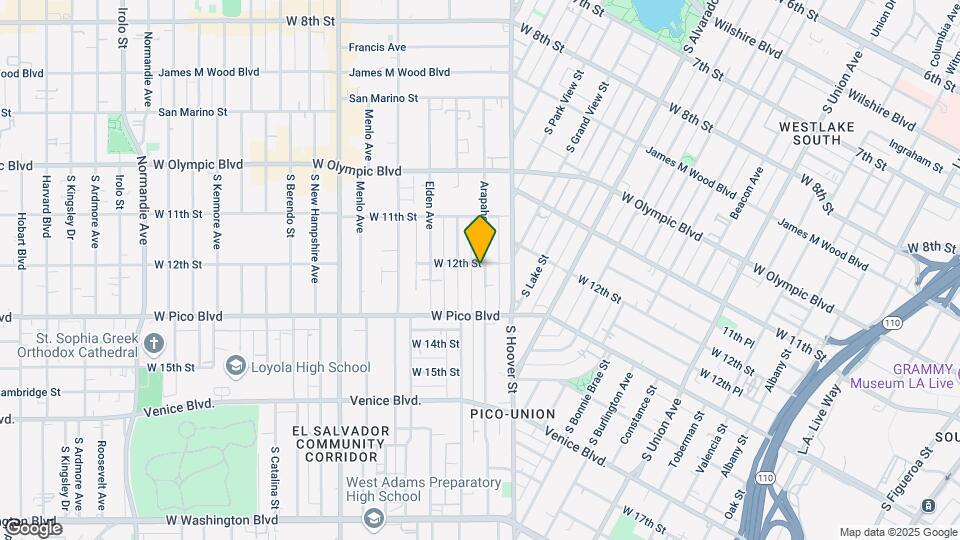1203 Arapahoe St Map and Location Details