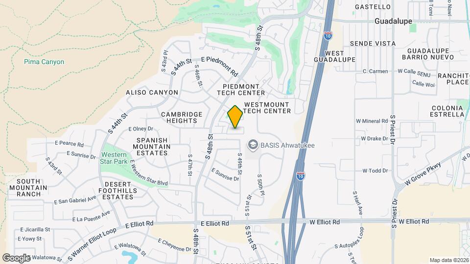 4840 E Mineral Rd Mapa y Detalles de la Ubicación