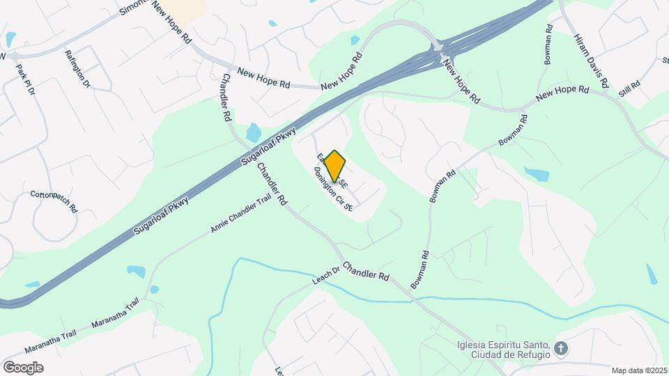 975 Donington Cir Map and Location Details
