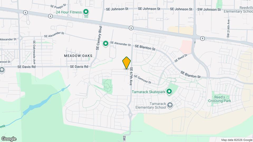 6598 SE Nasha St Map and Location Details