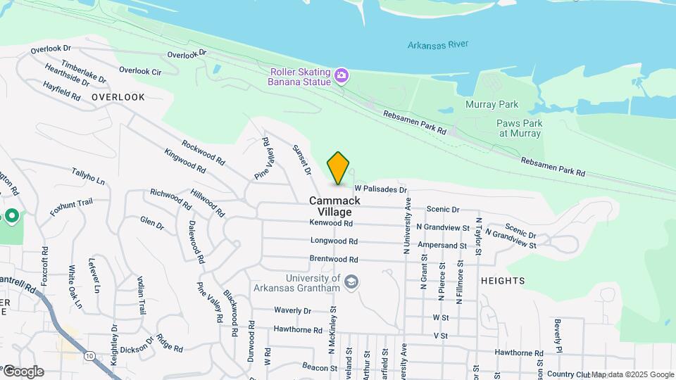 14 W Palisades Dr Mapa y Detalles de la Ubicación