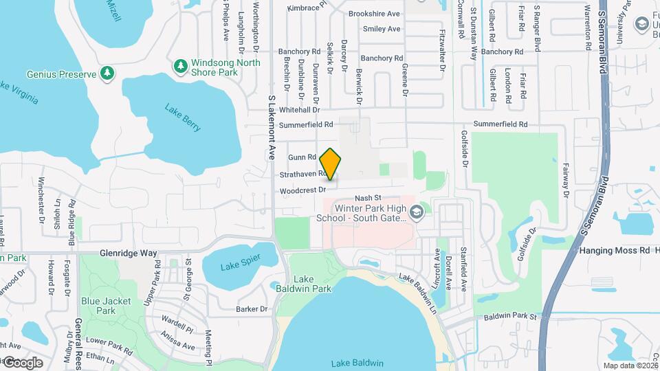 2021 Woodcrest Dr Map and Location Details