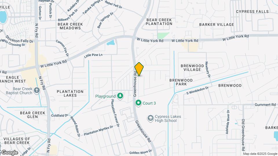 6034 Brenwood Trails Ln Map and Location Details