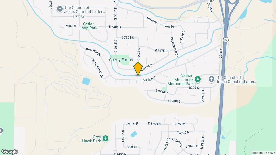 2234 Deer Run Dr, Unit Basement Apartment Map and Location Details