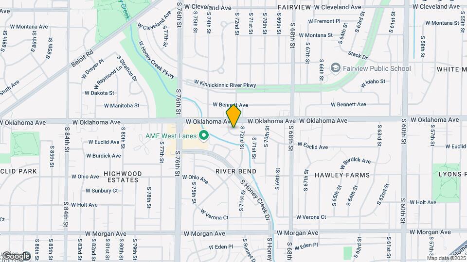 7230 W Lakefield Dr Map and Location Details