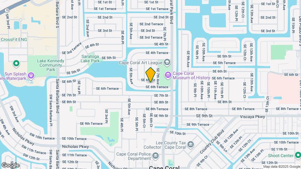 545 SE 6th Terrace Map and Location Details