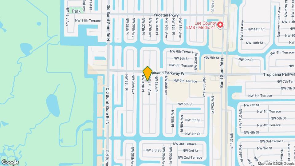 716 NW 37th Ave Map and Location Details