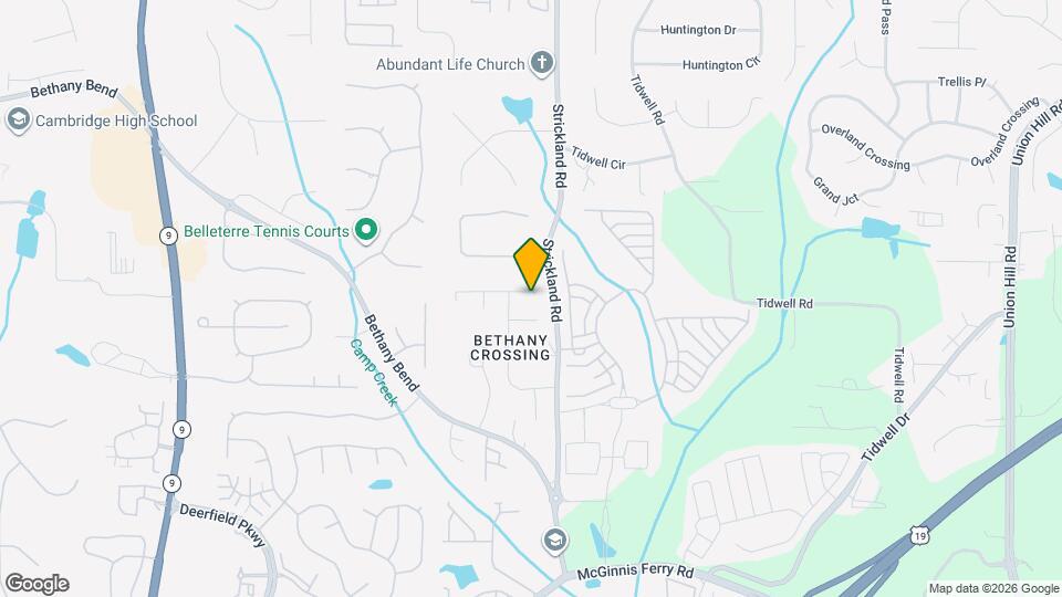 1125 Sonoma Chase Map and Location Details