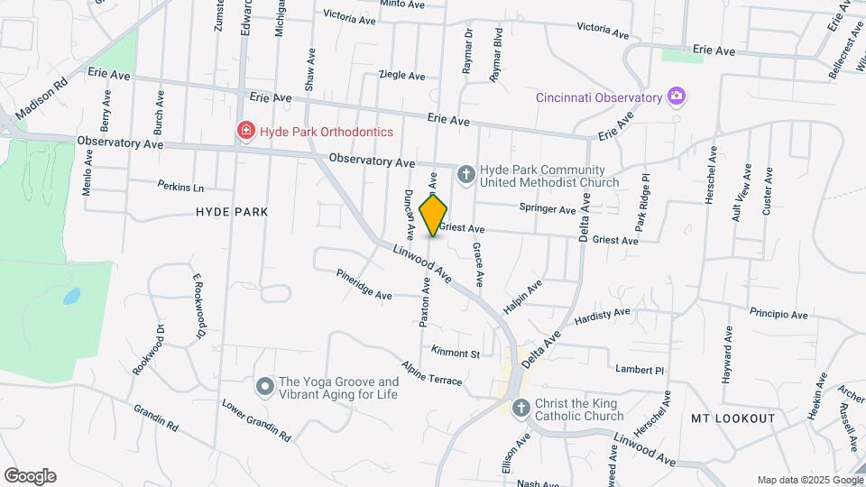 1220 Paxton Ave Map and Location Details