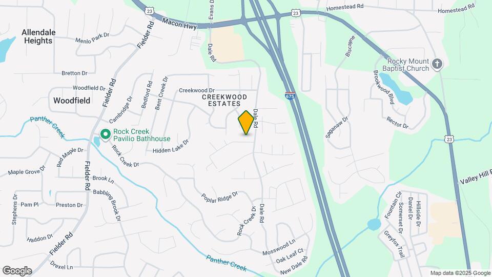 3414 Bells Landing Dr Map and Location Details