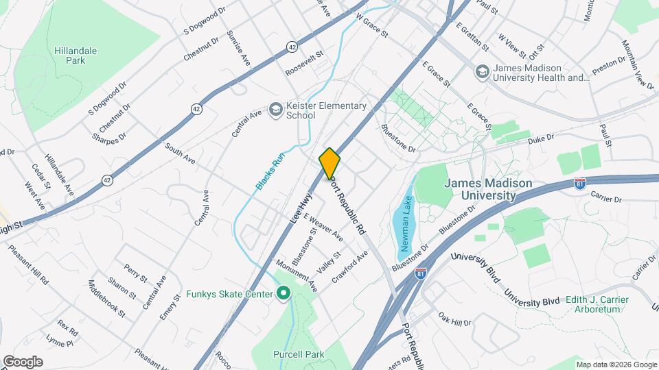 21 Port Republic Rd Map and Location Details