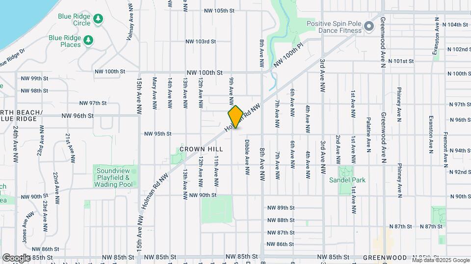 9500 9th Ave NW Map and Location Details