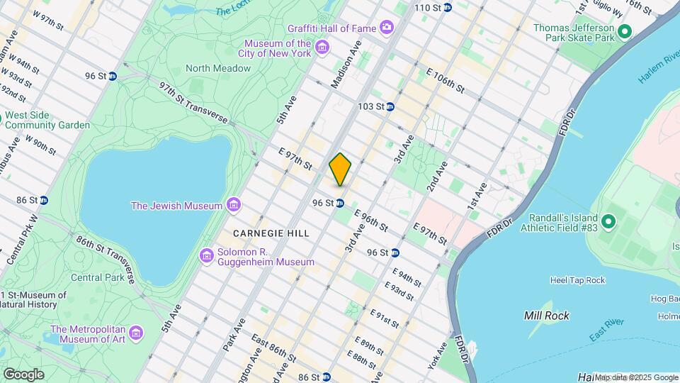 Carnegie Hill Place Map and Location Details