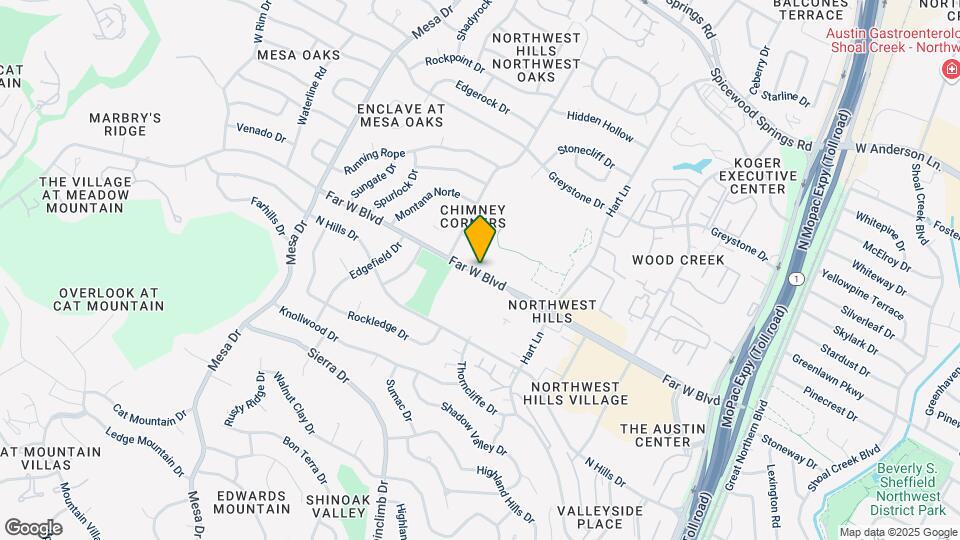 3840 Far W Blvd Mapa y Detalles de la Ubicación
