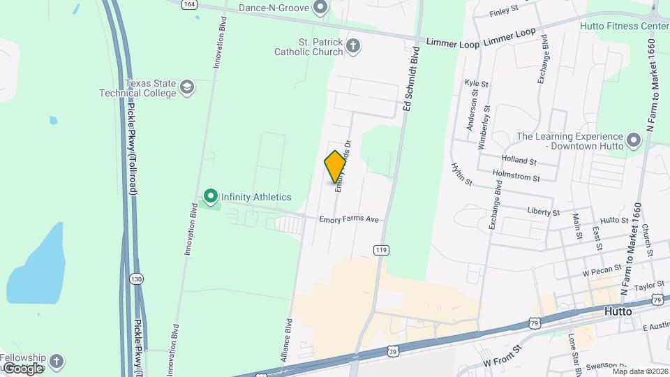 119 Emory Fields Dr, Unit A-201 Map and Location Details