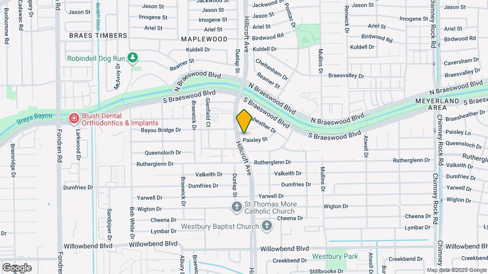 5850 Paisley St Map and Location Details