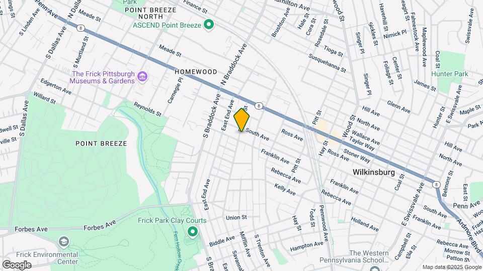 313 Peebles St, Unit 1 Map and Location Details