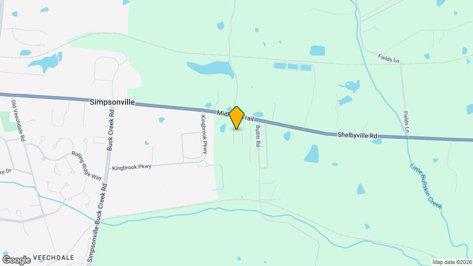 616 Clairview Dr Map and Location Details