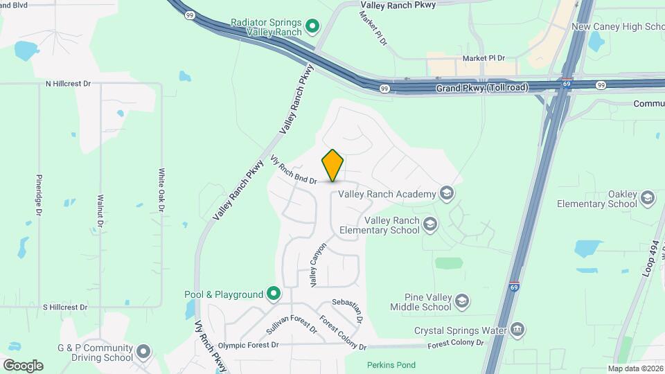 21405 Naples Holw Ln Map and Location Details