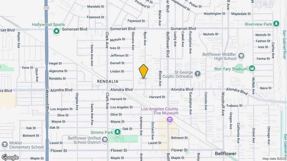 15751 Ryon Ave Map and Location Details