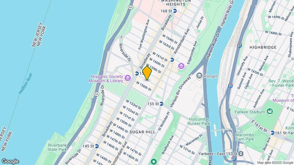 522 W 157th St Map and Location Details