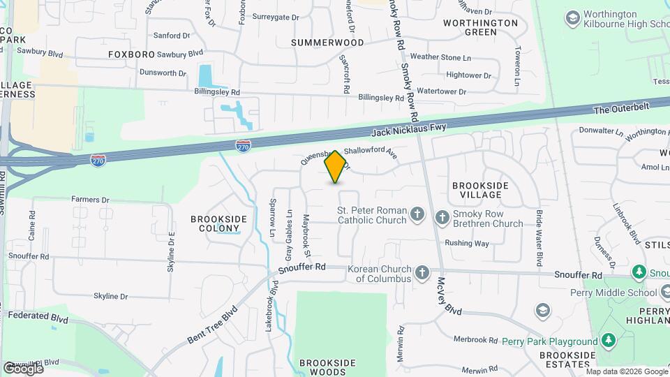 6955 Pine Bark Ln Map and Location Details