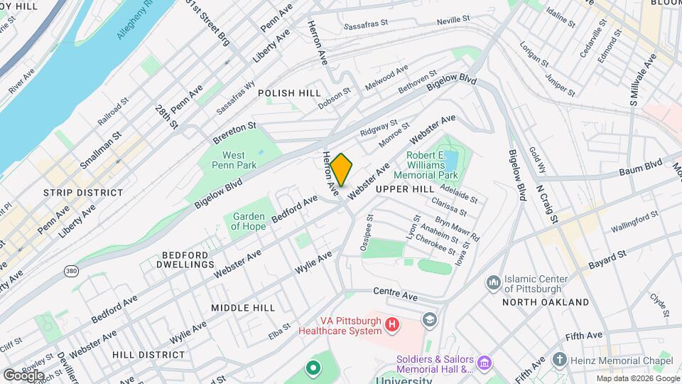 712 Herron Ave, Unit 710 Mapa y Detalles de la Ubicación