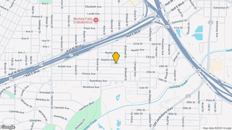 1644 Ardath Ave Map and Location Details