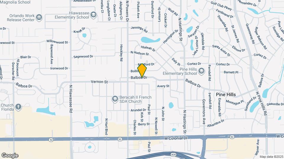 6146 Balboa Dr Map and Location Details