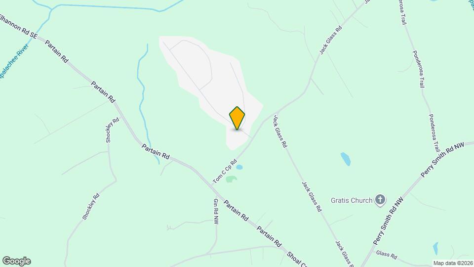 1406 Apalachee Falls Rd Mapa y Detalles de la Ubicación