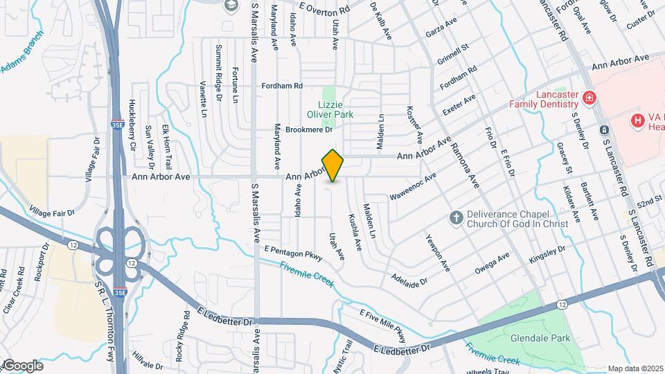 4310 Utah Ave Map and Location Details