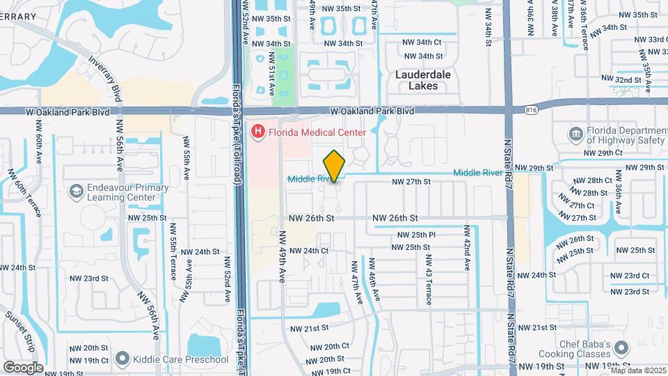 2743 NW 47th Terrace Map and Location Details