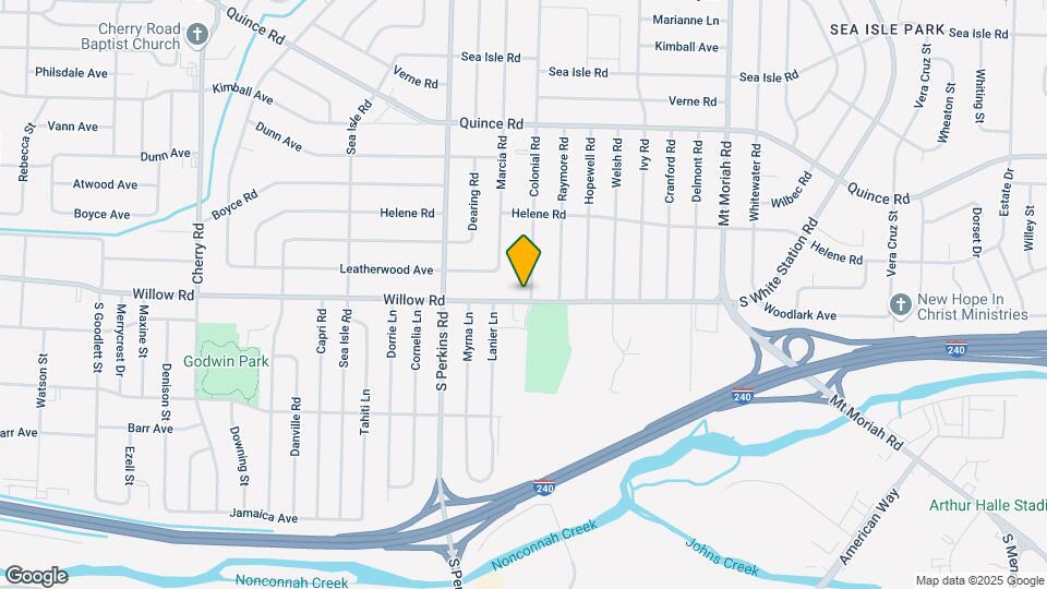 1673 Colonial Rd Map and Location Details