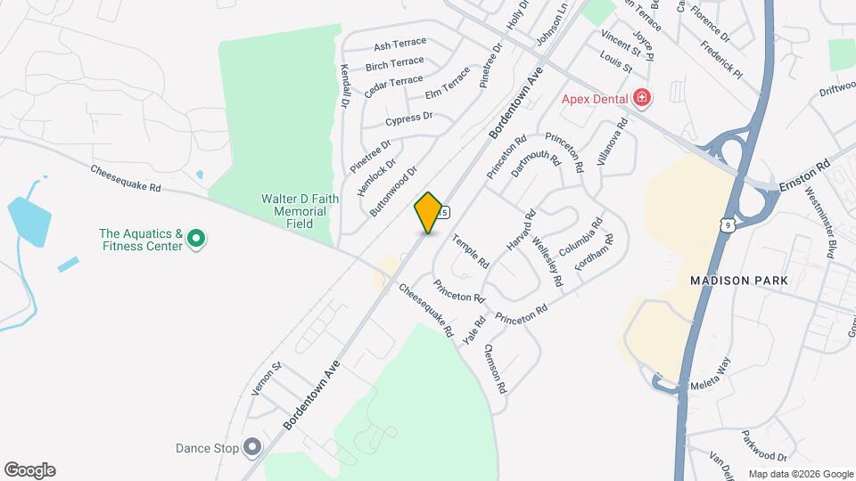 3092 Bordentown Ave Map and Location Details