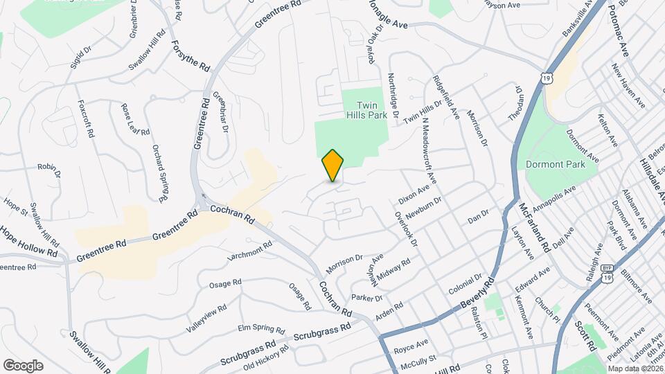 1000 Chatham Park Dr Map and Location Details