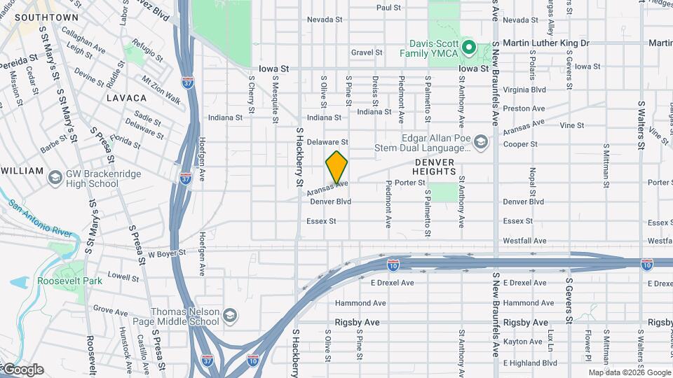 318 Aransas Ave Map and Location Details