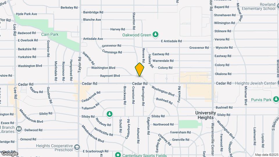 3698 Washington Blvd Map and Location Details
