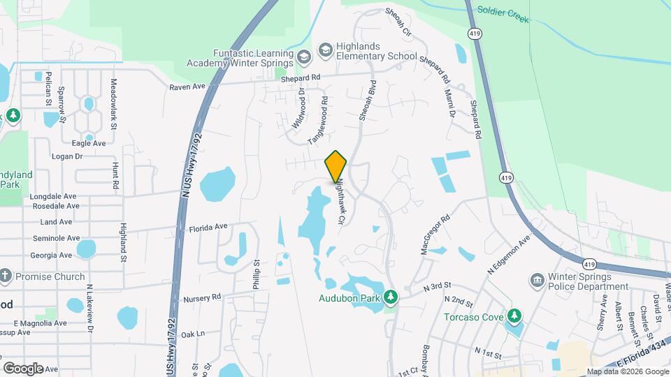 618 Nighthawk Cir Map and Location Details