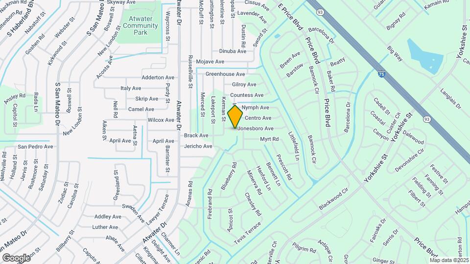 5521 Jonesboro Ave Mapa y Detalles de la Ubicación