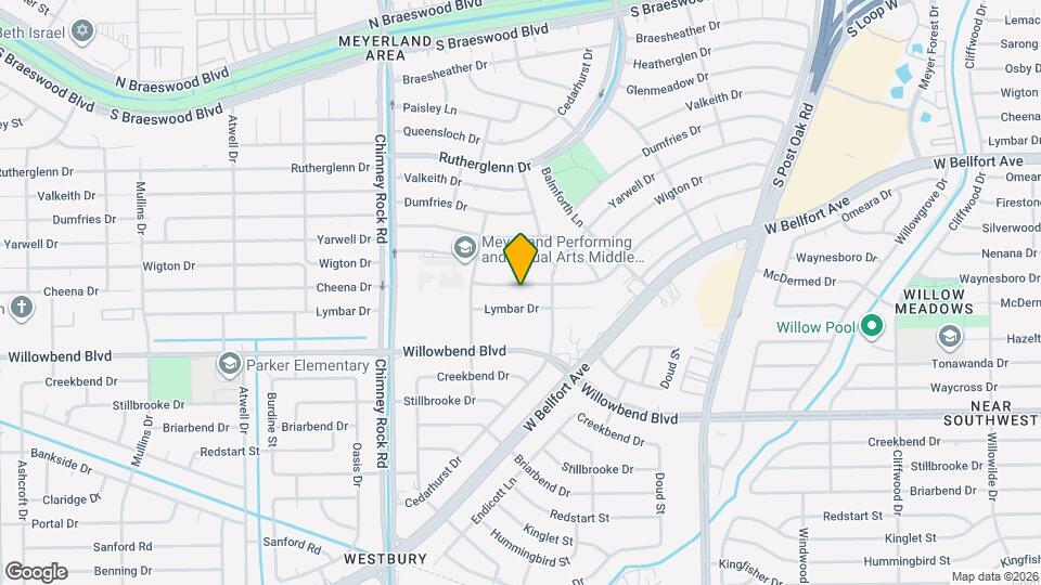 5219 Cheena Dr Map and Location Details