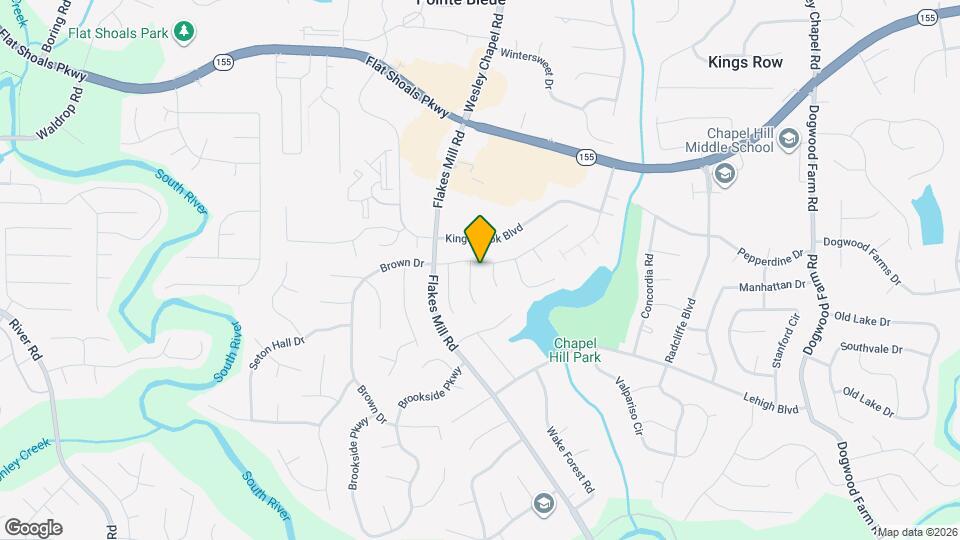 3547 Lehigh Way Map and Location Details