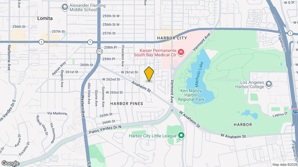 26127 Frampton Ave Map and Location Details