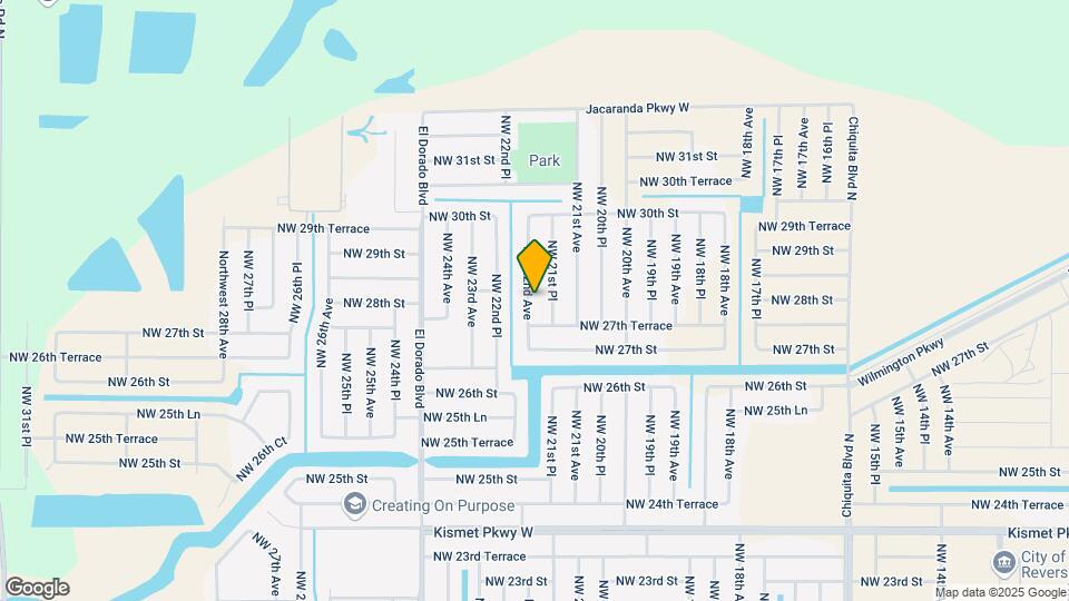 2809 NW 22nd Ave Map and Location Details
