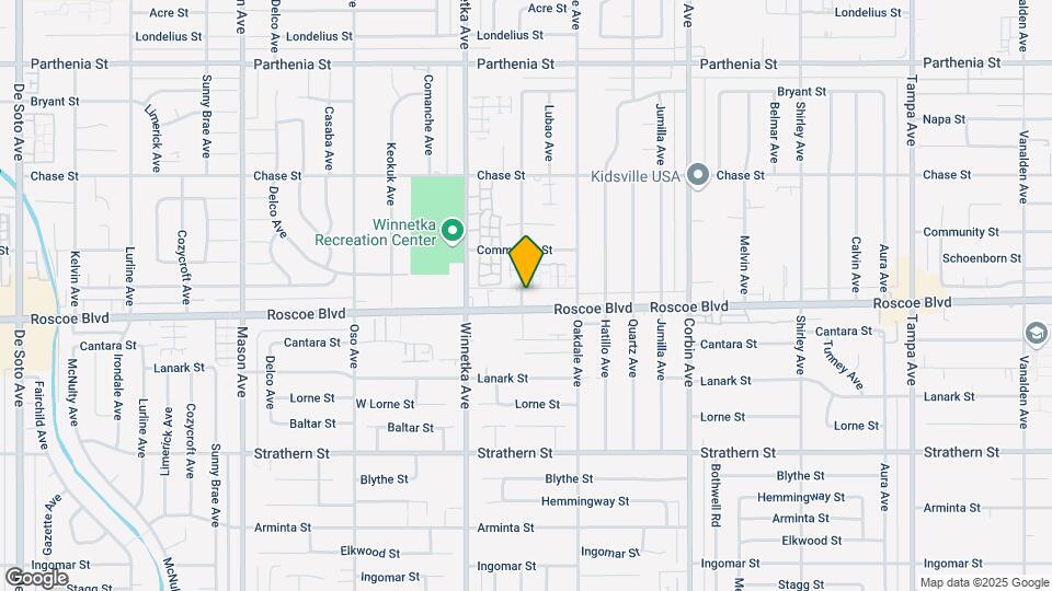 Roscoe Townhouse Apartments Map and Location Details