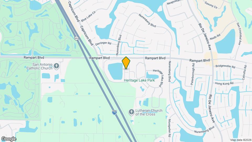 25275 Rampart Blvd, Unit 1203 Map and Location Details