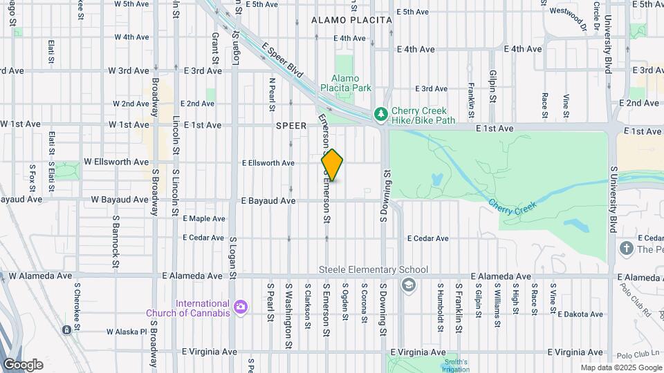 54 S Emerson St, Unit #4 Map and Location Details
