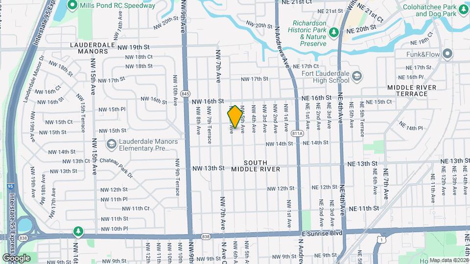 1428 NW 6th Ave Map and Location Details